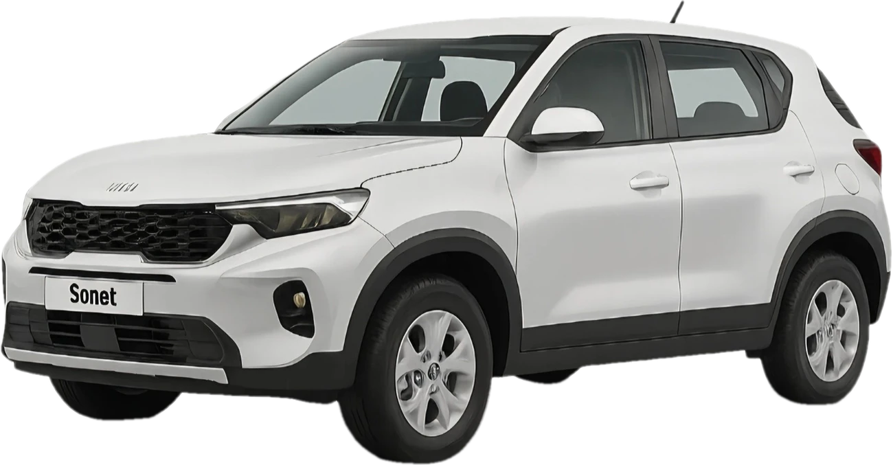 Kia Sonet mid-size SUV rental